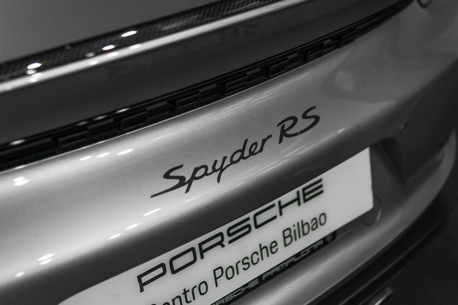 Porsche 718 Spyder RS · Bilbao · Concesionario Oficial Porsche Bilbao · Church Studio
